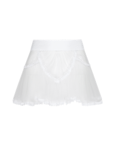 Alysia Mini Skirt White | Agent Provocateur