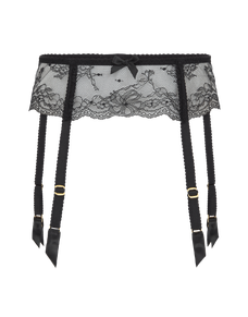Isedora Suspender Black | Agent Provocateur