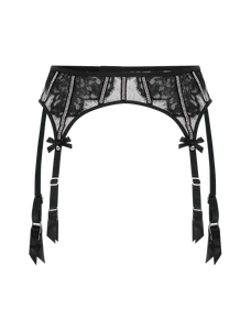 Caitriona Suspender Black/Iridescent | Agent Provocateur