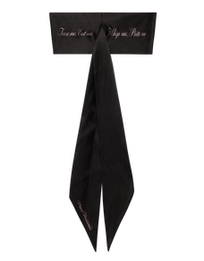 Tease Me Cuffs Black/Baby Pink | Agent Provocateur