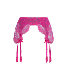 Emiliana Suspender Magenta/Blue | Agent Provocateur