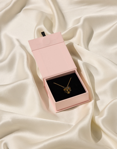 Adley Necklace Gold/Black | Agent Provocateur