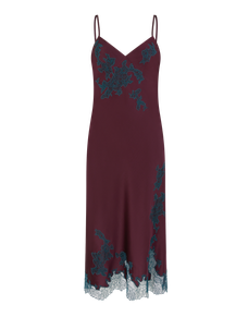 Christi Long Slip Plum/Dark Green | Agent Provocateur