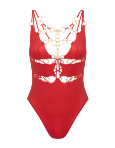 Davine Swimsuit Red | Agent Provocateur