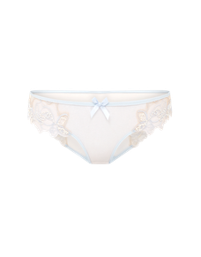 Lindie Full Brief Baby Blue/Sand | Agent Provocateur