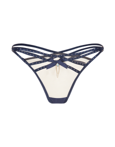 Rubi Full Brief  Nude/Navy | Agent Provocateur