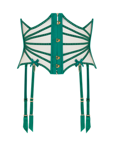 Rubi Waspie Green/Flesh | Agent Provocateur