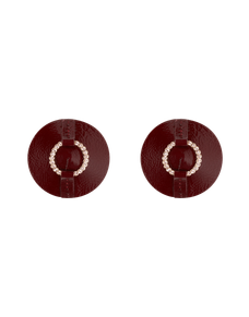 Darlina Pasties Burgundy/Gold | Agent Provocateur