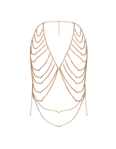 Elliote Chain Bra Gold/Topaz | Agent Provocateur