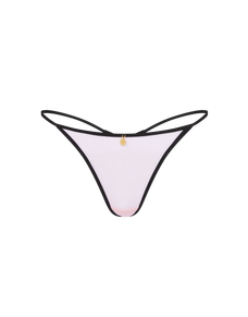 AP ASAP Trixie Thong Baby Pink/Black | Agent Provocateur