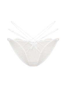 Halley Full Brief  White/White | Agent Provocateur