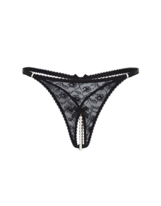 Pearlie Ouvert Pearl/Black | Agent Provocateur