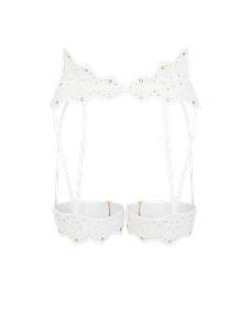 Nicoletti Suspender White | Agent Provocateur
