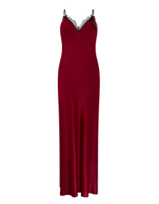 Sammi Long Slip Burgundy/Black | Agent Provocateur