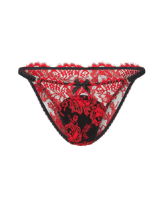 Solanna Full Brief  Red/Black | Agent Provocateur
