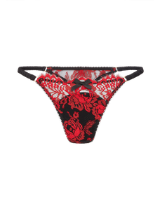 Solanna Thong Red/Black | Agent Provocateur