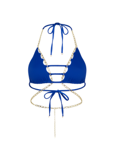 Tazzie Bikini Top Blue | Agent Provocateur