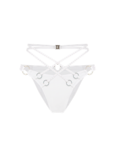 Tenesee Bikini Bottom White/Ab | Agent Provocateur