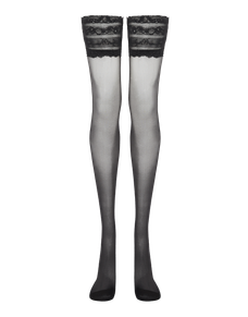 Neeve Hold Ups Black | Agent Provocateur