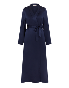 Cecily Long Gown Navy | Agent Provocateur