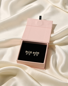 Brietta Earrings Silver/Crystal | Agent Provocateur