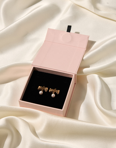 Beki Earrings Rose Gold/Crystal | Agent Provocateur