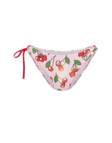 Calli Bikini Bottom Baby Pink / Red | Agent Provocateur