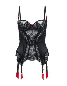 Clarissa Basque Black | Agent Provocateur
