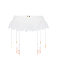 Clarissa Suspender White | Agent Provocateur