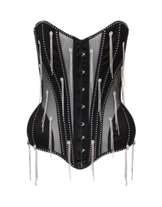 Crystalina Corset  Black | Agent Provocateur