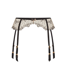 Graice Suspender Black/Sand | Agent Provocateur
