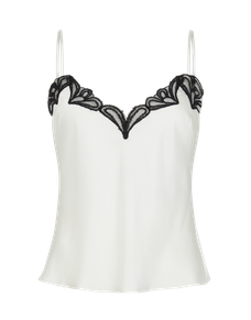 Nelle Cami Ivory/Black | Agent Provocateur