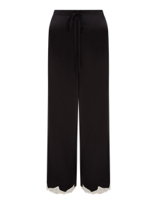 Nelle Pj Trousers Black/Ivory | Agent Provocateur