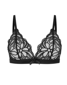 Nelle Soft Cup Bra Black | Agent Provocateur