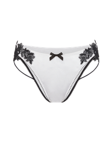 Penelopi Full Brief  Ivory/Black | Agent Provocateur