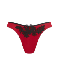 Penelopi Thong Red/Black | Agent Provocateur