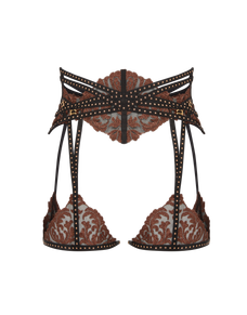 Zarella Waspie Bronze/Black | Agent Provocateur