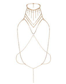 Anjali Chain Bra Gold/Crystal | Agent Provocateur
