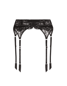 Anora Suspender Black/Crystal | Agent Provocateur