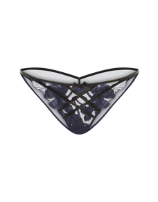 Felicitie Full Brief  Navy/Black | Agent Provocateur