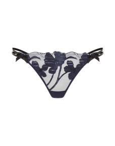 Felicitie Thong Navy/Black | Agent Provocateur