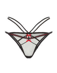 Hetty Brief Black/Red | Agent Provocateur