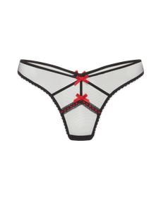 Hetty Thong Black/Red | Agent Provocateur