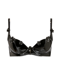 Lilathe Plunge Underwired Bra  Black | Agent Provocateur