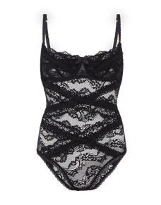 Maxwell Bodysuit Black | Agent Provocateur