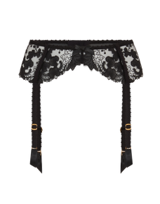 Posy Suspender  Black | Agent Provocateur