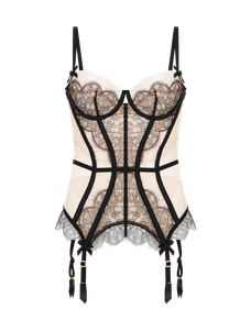 Vitoria Basque Black/Blush | Agent Provocateur