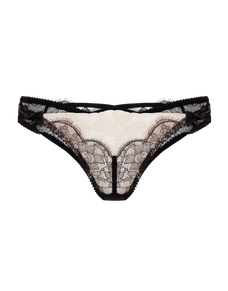 Vitoria Brazilian Brief Black/Blush | Agent Provocateur