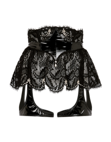 Vivienna Waspie Black/Pearl | Agent Provocateur