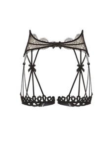 Delphina Suspender Black | Agent Provocateur